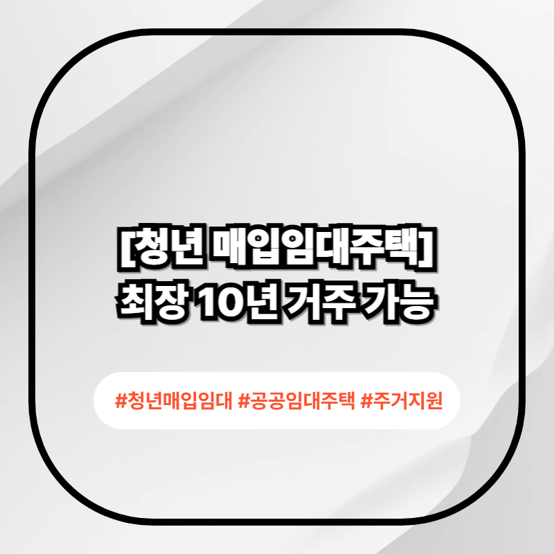 2026 청년 매입임대주택 신청조건과 순위 기준 정리 이미지
